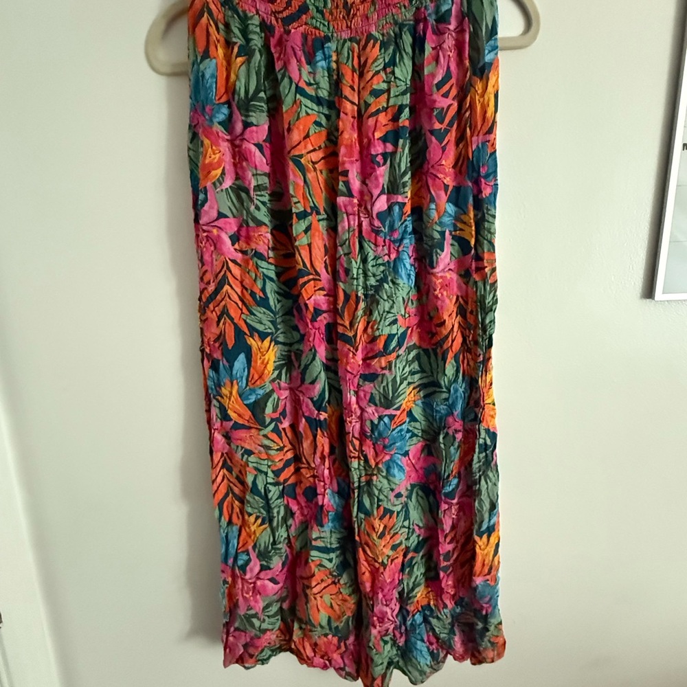 Shade & Shore Multicolor Tropical Pants